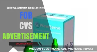 Using Agamatrix Normal Solution for CVS Advertisement: What You Need to Know