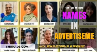 Using Authors' Names in Ads: Legal, Ethical, and Effective Strategies