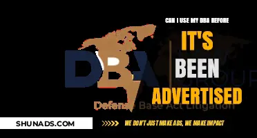 Using Your DBA Name Before Advertising: Legal or Premature?