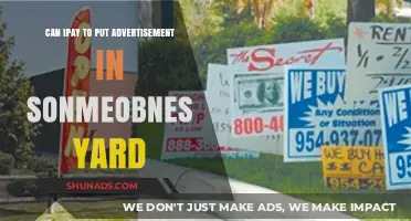 Can You Pay to Place Ads in Someone’s Yard? Legal Insights