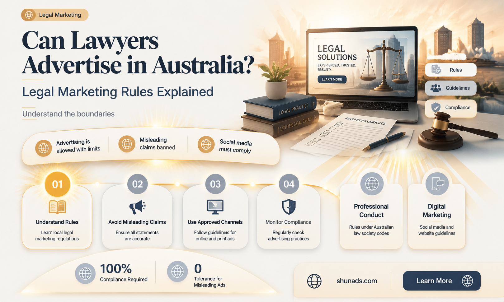 can lawyers advertise in australia