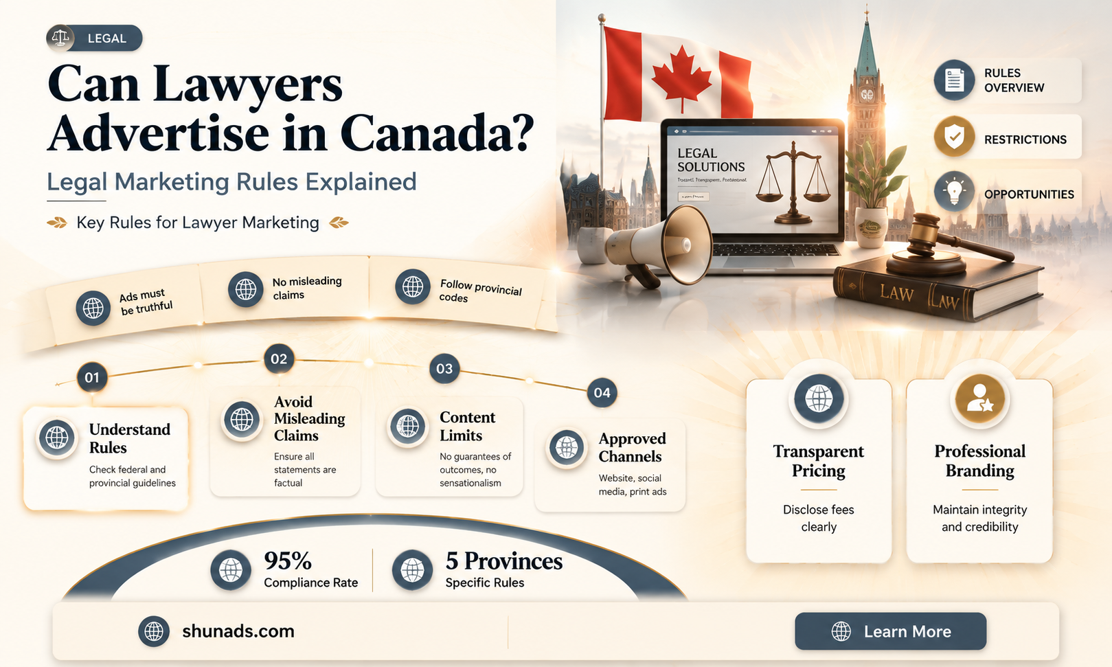 can lawyers advertise in canada
