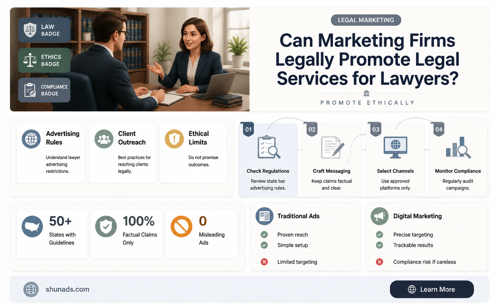 can marketing companies advertise formlawyers