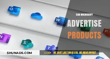 Can Microsoft Effectively Advertise Products in a Competitive Market?