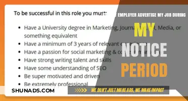 Can Employers Advertise Your Job During Notice Period? Legal Insights