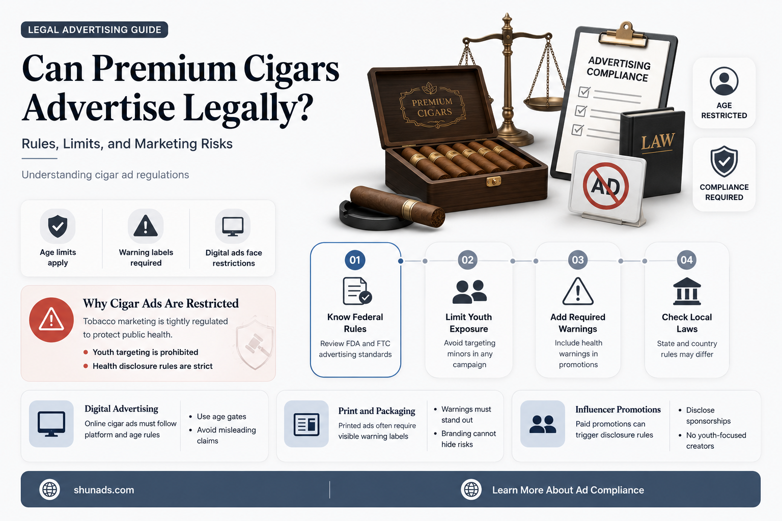 can premium cigars advertise