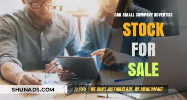Can Small Companies Advertise Stock for Sale? Legal Insights