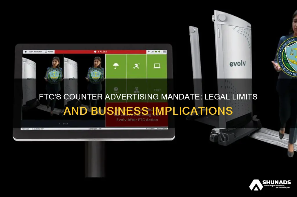 can the ftc reguire counter advertising
