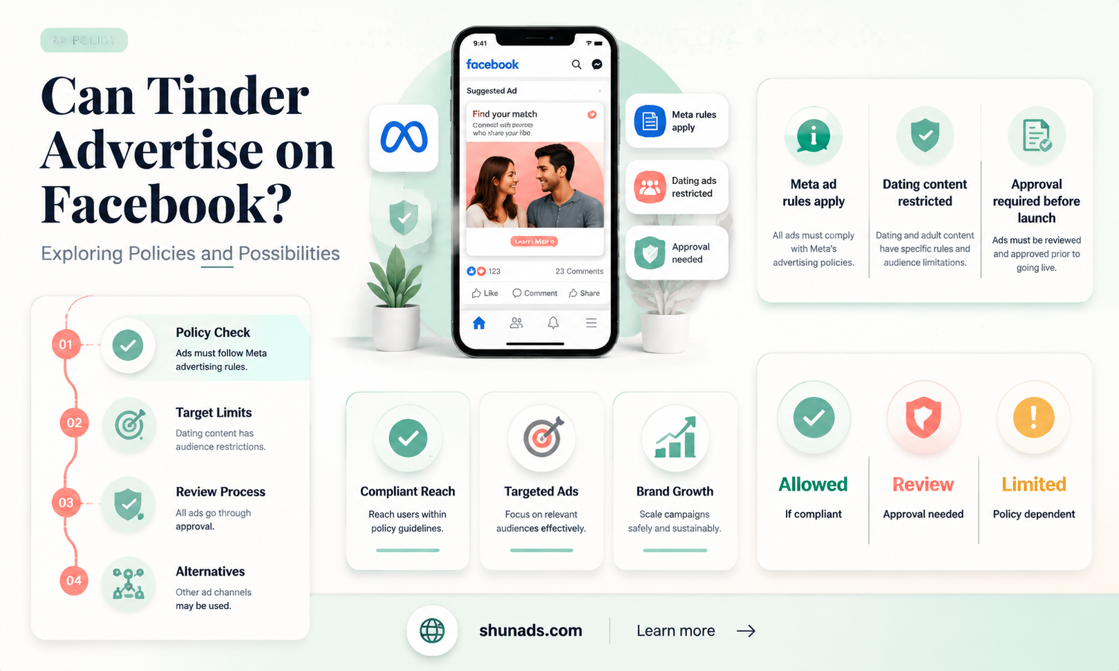 can tinder advertise on facebook