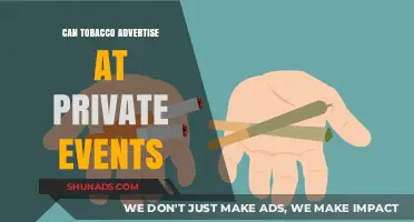 Can Tobacco Brands Legally Advertise at Private Events?