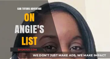 Can Tutors Advertise on Angie's List? Exploring Options for Visibility