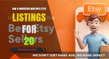 Etsy Ads: Promoting Multiple Listings for Just $20 – Is It Possible?