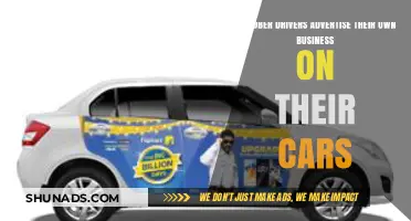 Can Uber Drivers Use Their Cars for Personal Business Ads?