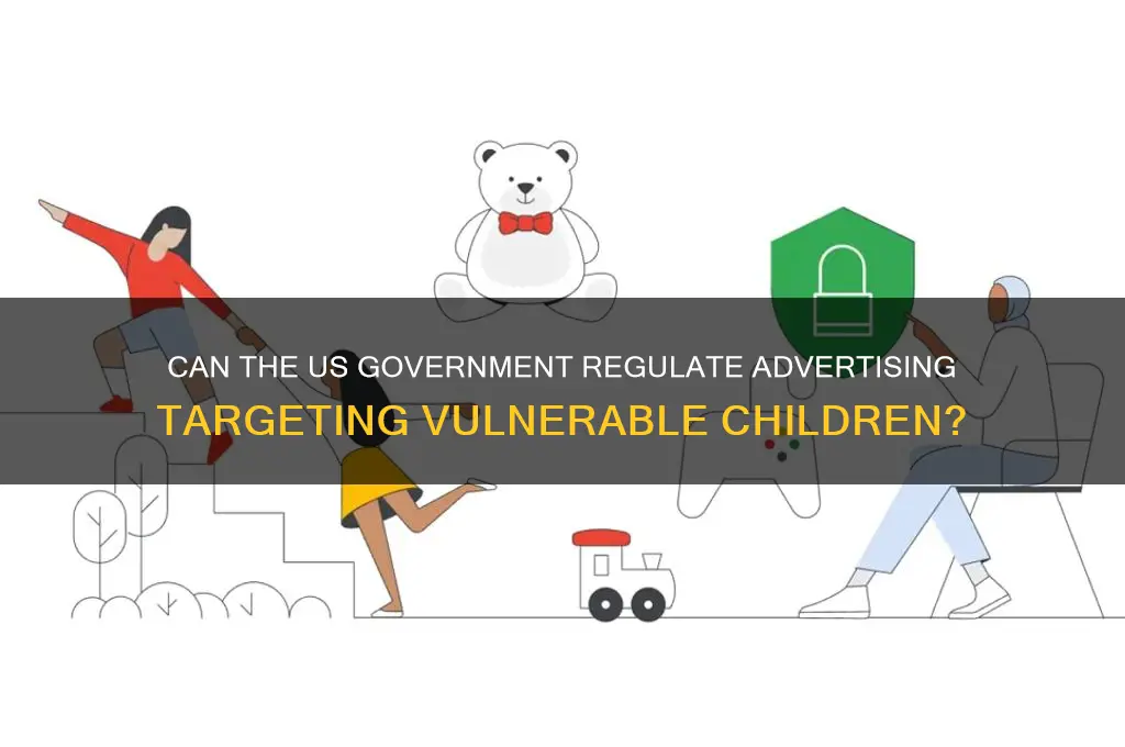 can us government regulate advertising to children