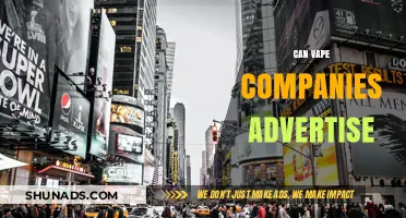 Can Vape Companies Advertise Legally? Exploring Regulations and Restrictions