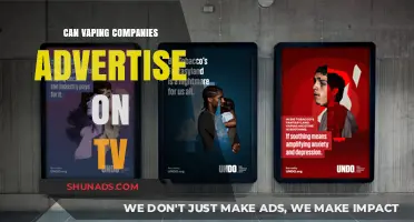 Can Vaping Companies Legally Advertise on TV? Exploring Regulations and Restrictions
