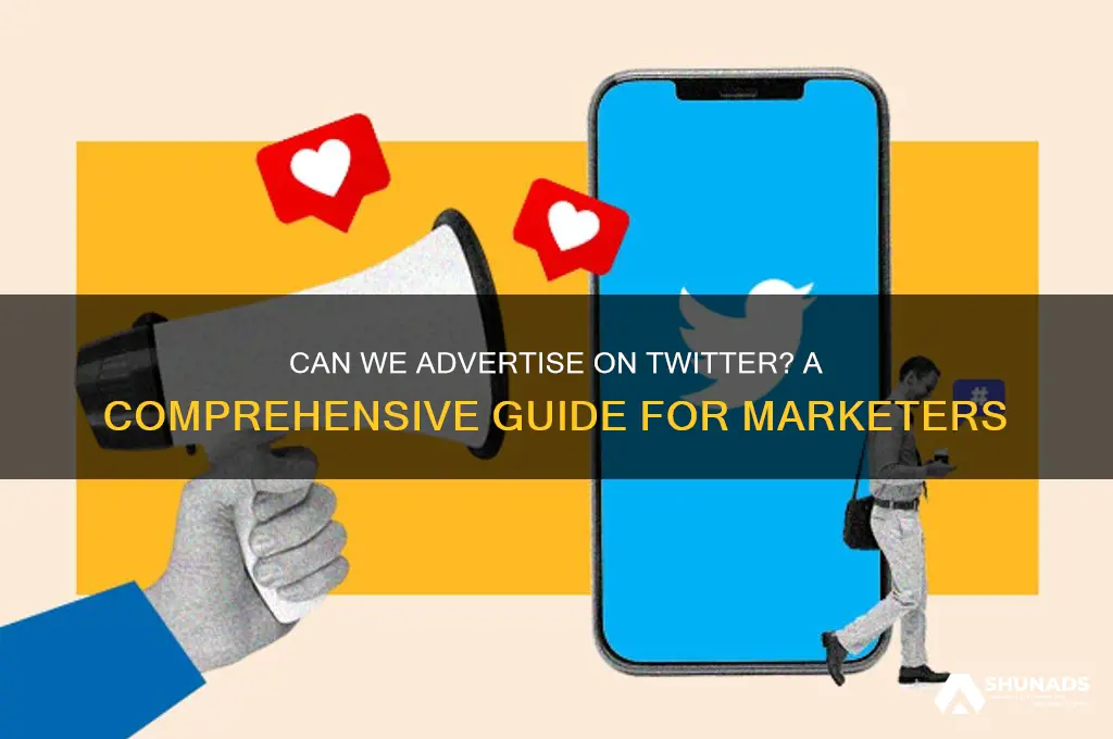 can we advertise on twitter