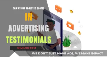 Adjusted Quotes in Advertising Testimonials: Ethical or Misleading?