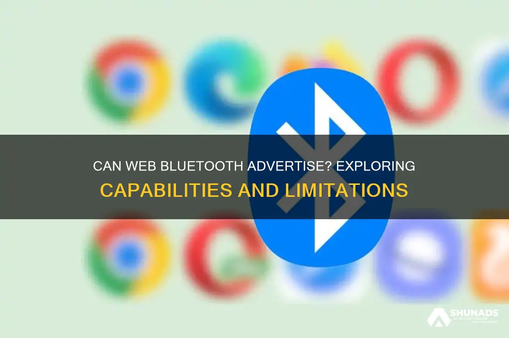 can web bluetooth advertise