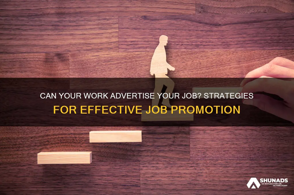 can work advertise my job