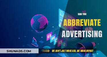 Can You Abbreviate Advertising? Exploring Shortened Terms and Their Uses