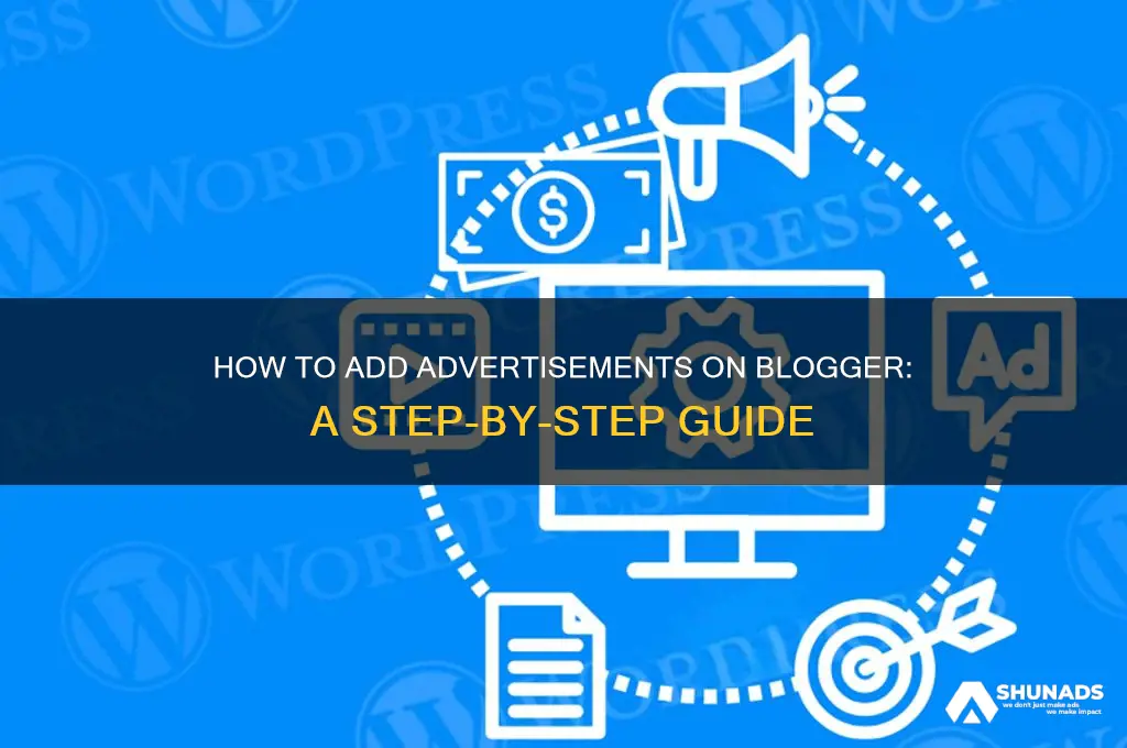 can you add advertisment on blogger