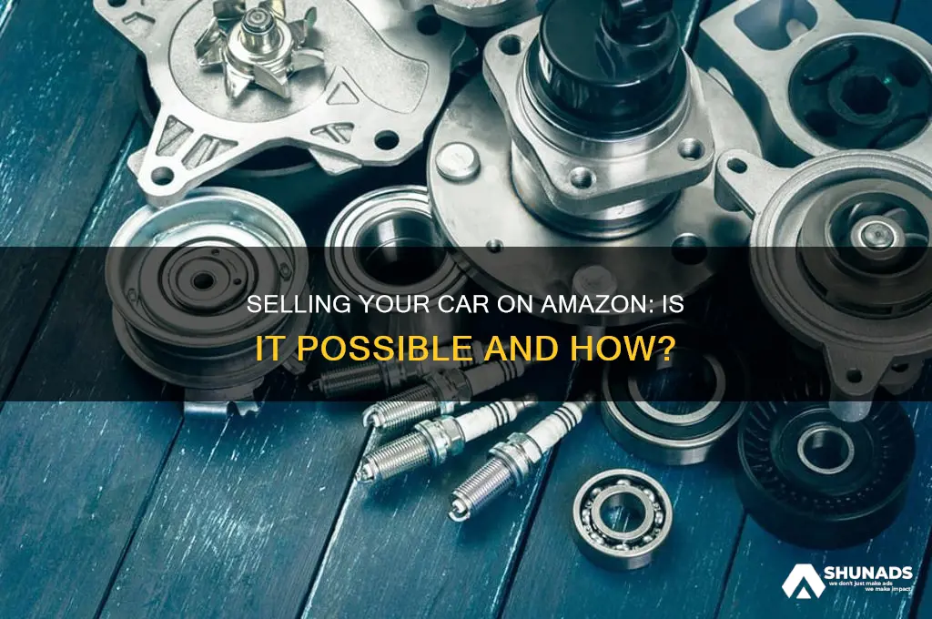 can you advertise a car for sale on amazon