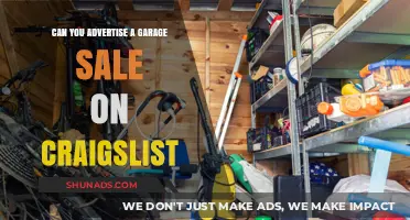 How to Effectively Advertise Your Garage Sale on Craigslist
