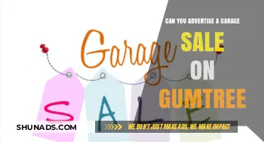 Advertising Your Garage Sale on Gumtree: Tips and Best Practices