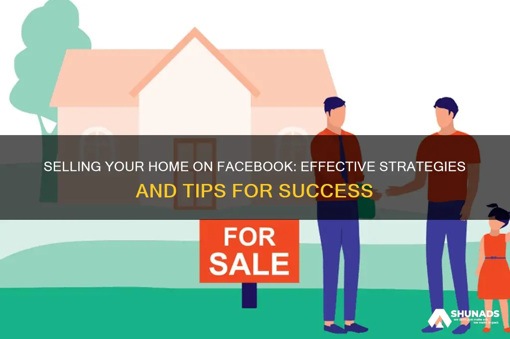 can you advertise a home for sale on facebook