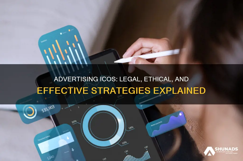 can you advertise a ico