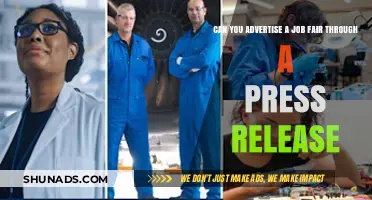 Promoting Job Fairs: The Power of Press Releases for Effective Advertising