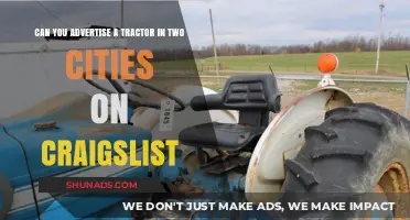 Cross-City Craigslist Ads: Can You List a Tractor in Two Cities?