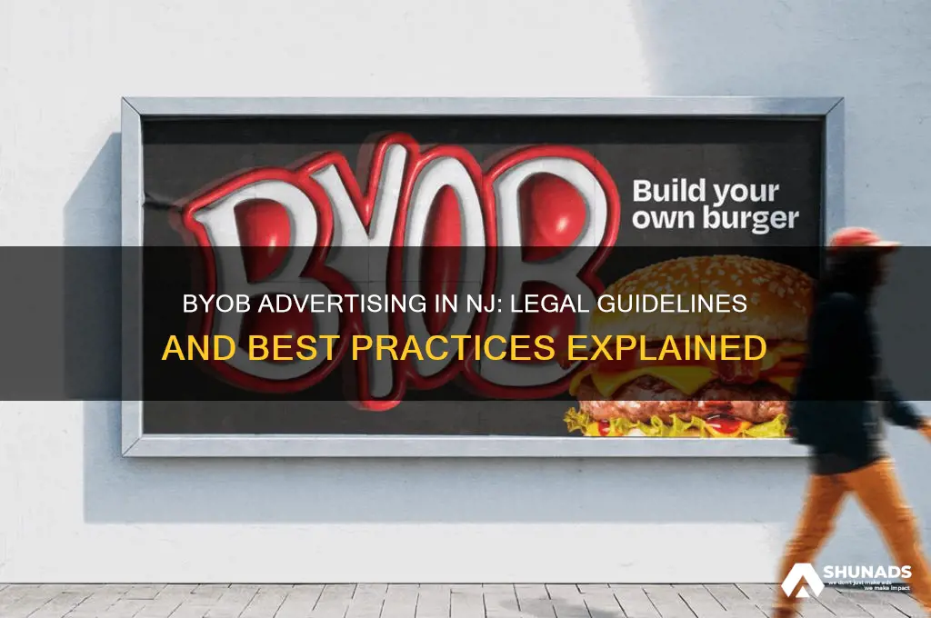 can you advertise byob in nj