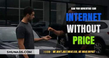 Advertising Car Internet Services: Strategies Without Revealing Pricing Details