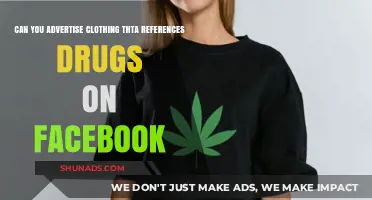 Advertising Drug-Themed Clothing on Facebook: Policies, Risks, and Compliance