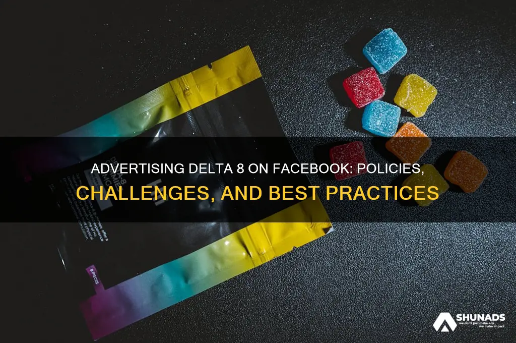 can you advertise delta 8 on facebook