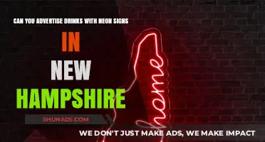 Neon Signs for Drink Ads in New Hampshire: Legal or Not?