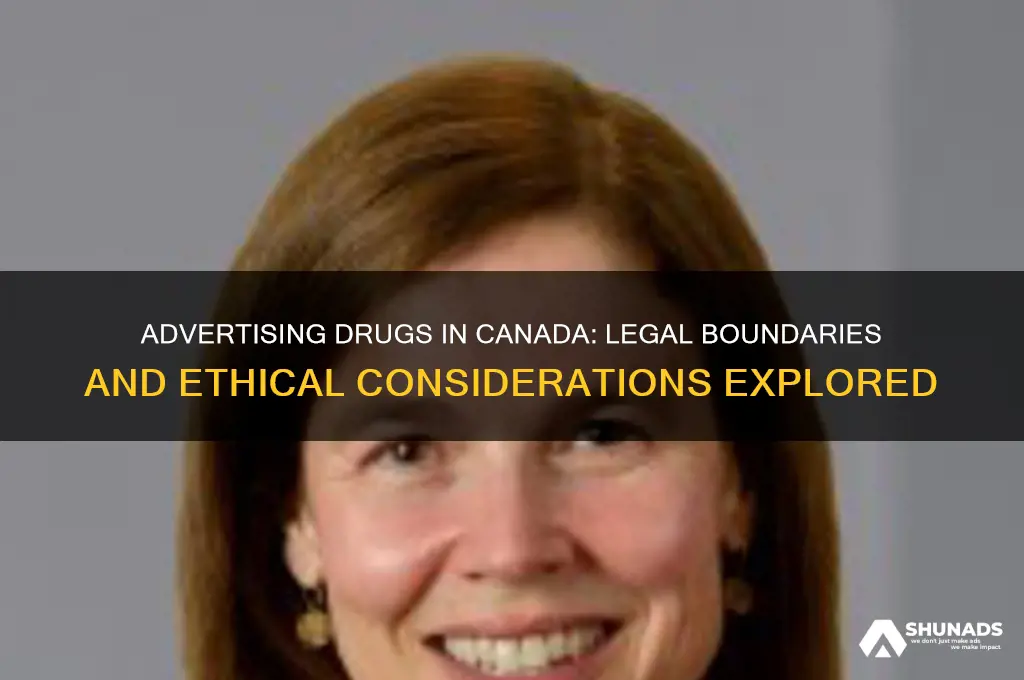 can you advertise drugs in canada