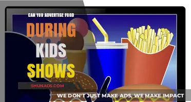 Advertising Food to Kids: Ethical Concerns During Children's TV Shows