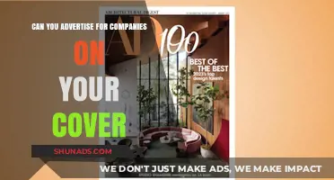 Can You Advertise for Companies on Your Cover? Pros and Cons