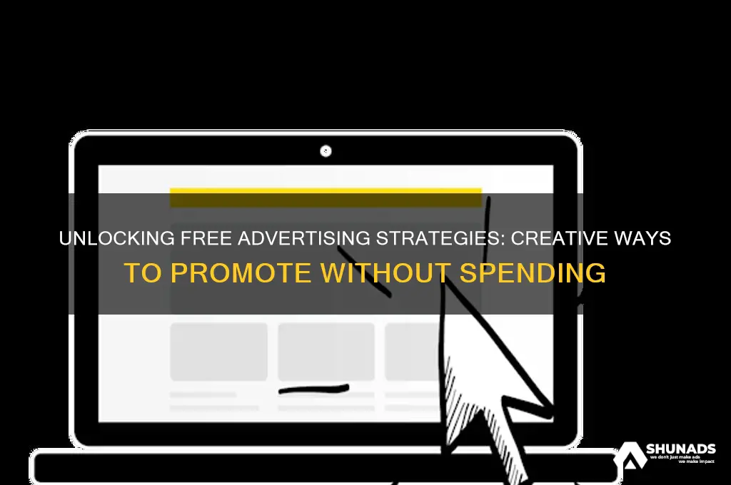 can you advertise for free