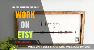 Advertising Voice Work on Etsy: Opportunities and Best Practices