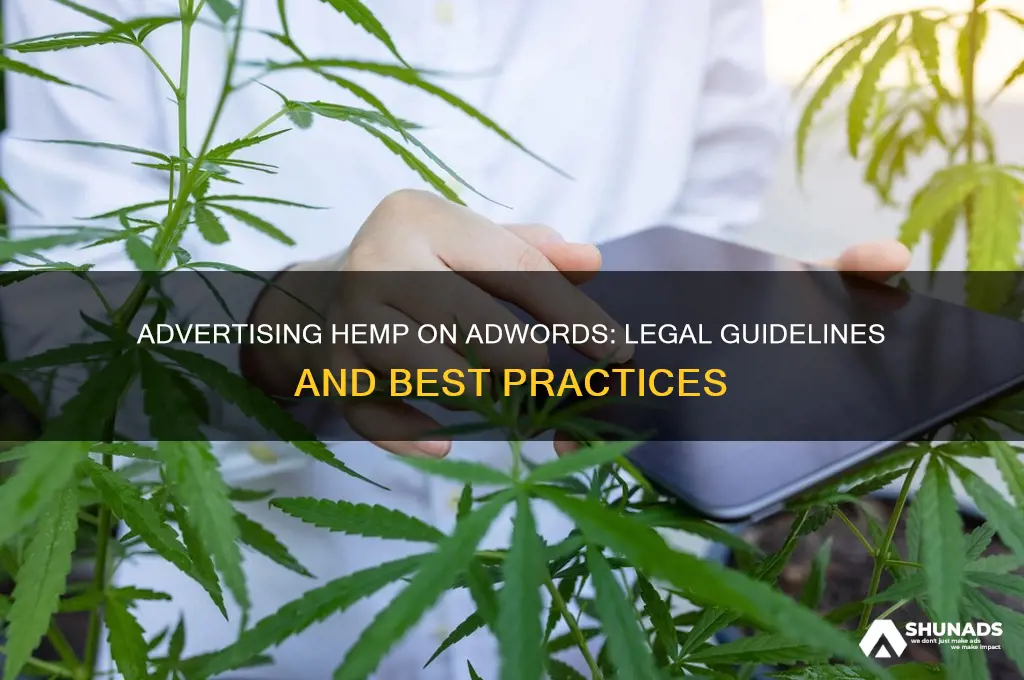 can you advertise hemp on adwords