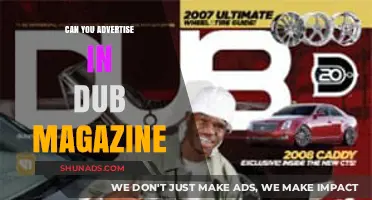 Advertising in Dub Magazine: Opportunities, Costs, and Target Audience Insights