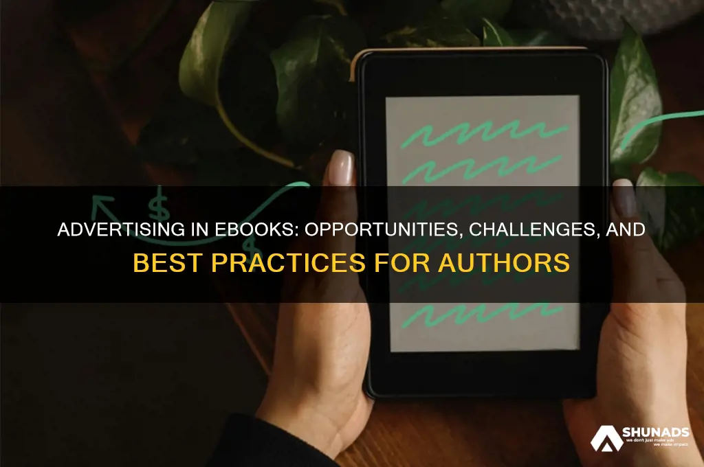 can you advertise in ebooks