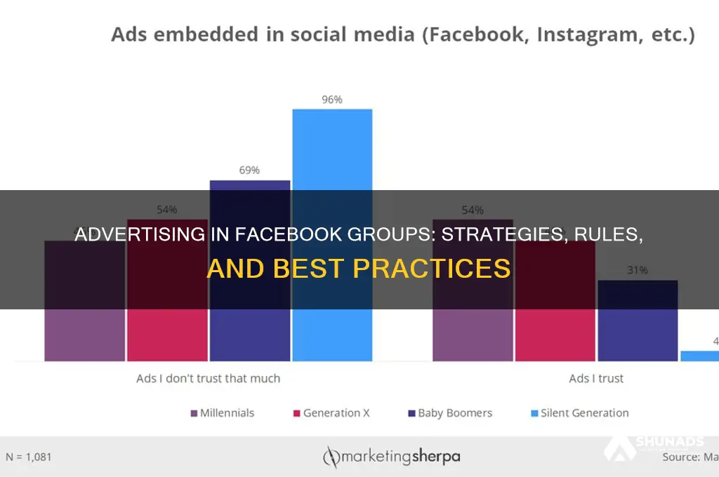 can you advertise in fb groups