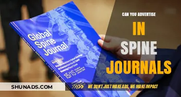 Advertising in Spine Journals: Opportunities, Guidelines, and Ethical Considerations