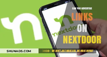 Can You Advertise Links on Nextdoor? A Comprehensive Guide