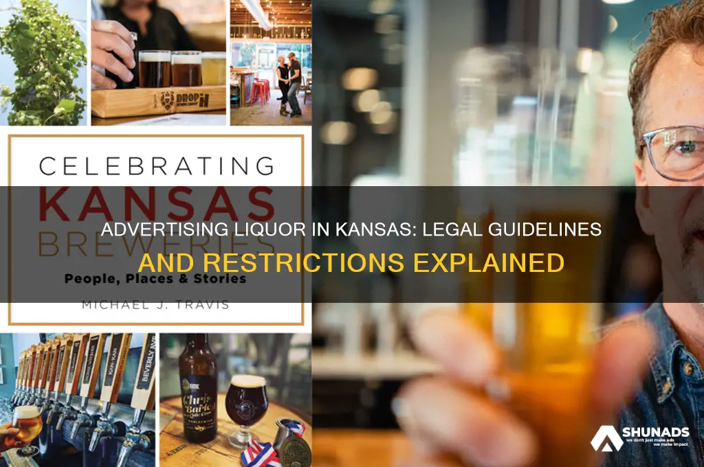 can you advertise liquor kansas